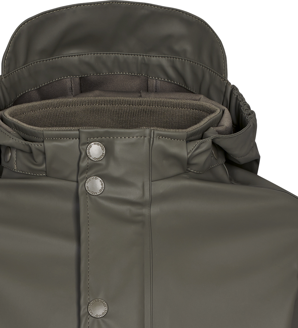 MarMar Rain Jacket - PU - October - Olive Leaf