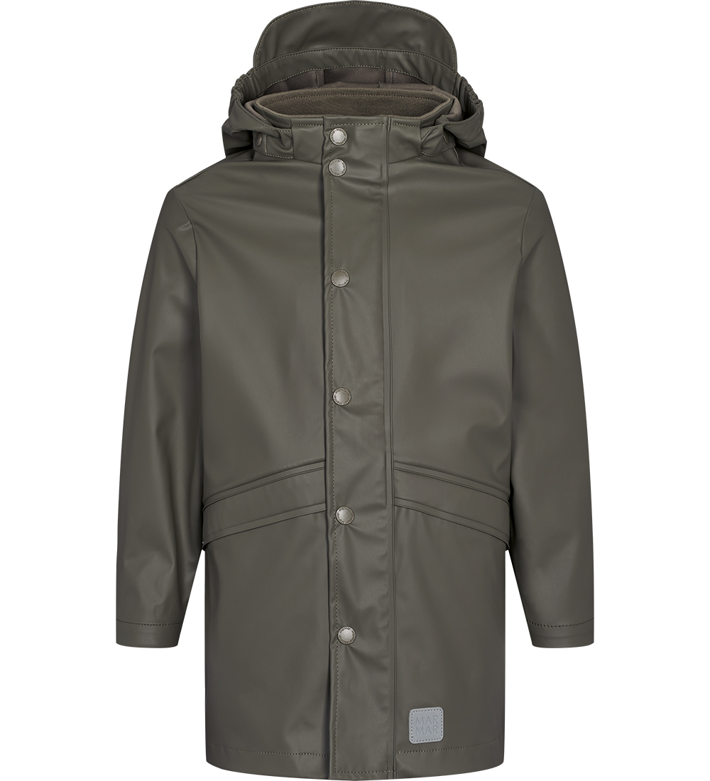 MarMar Rain Jacket - PU - October - Olive Leaf