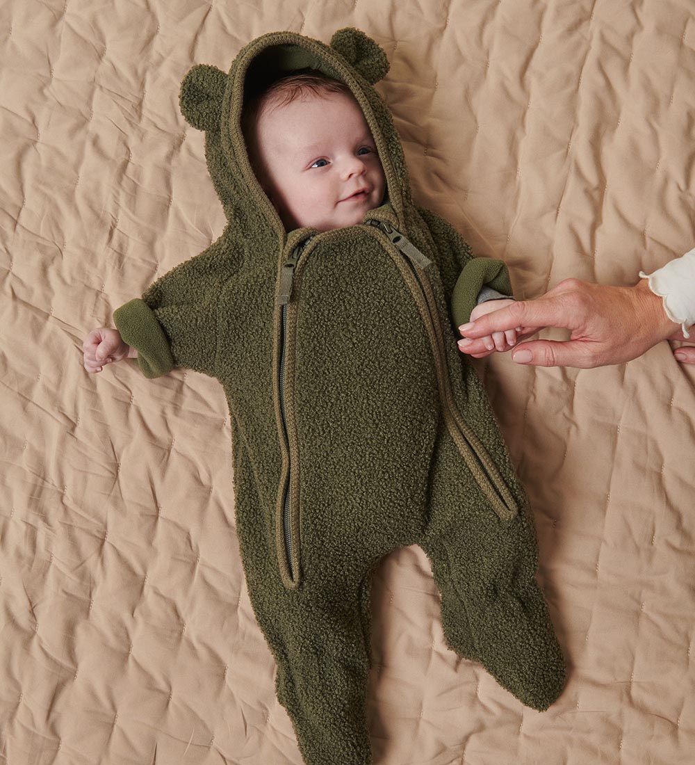 MarMar Flísgalli - Teddy - Robert B - Olive Leaf