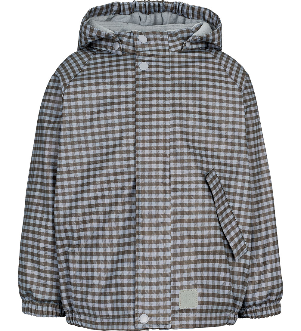 MarMar Rainwear w. Fleece - PU - OBO - Espresso Check