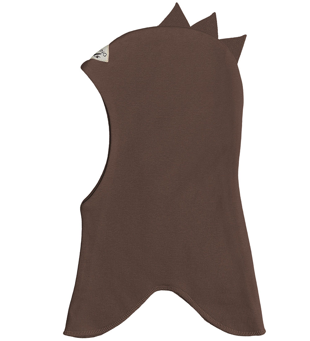 Racing Kids Balaclava - 2-layer - Chestnut w. Thanks