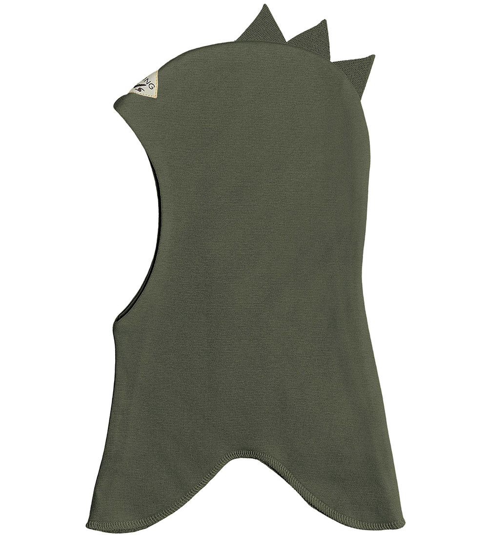 Racing Kids Balaclava - 2-layer - Turtle w. Thanks