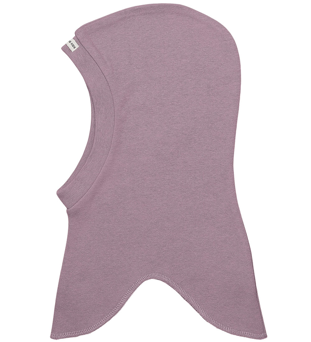 Racing Kids Balaclava - Single Layer - Elderberry