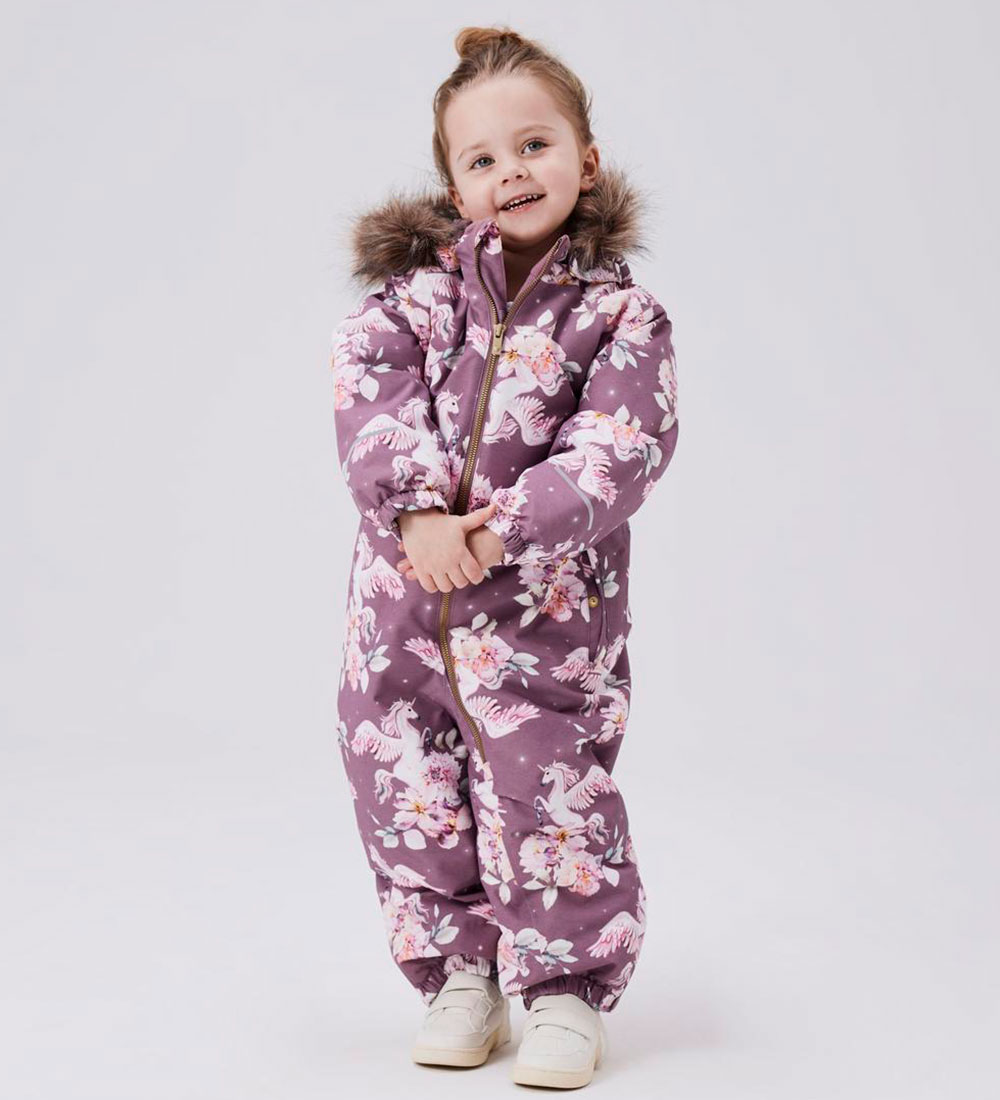 Name It Snowsuit - Noos - NmfSnow10 - Grape Shake/Unicorn