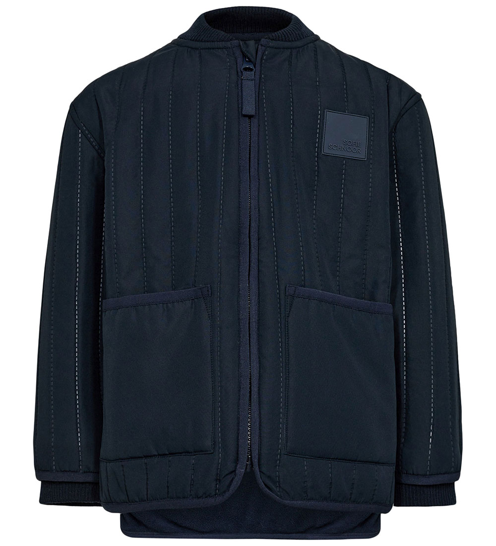 Sofie Schnoor Thermo Jacket w. Fleece Lining - Dark Blue