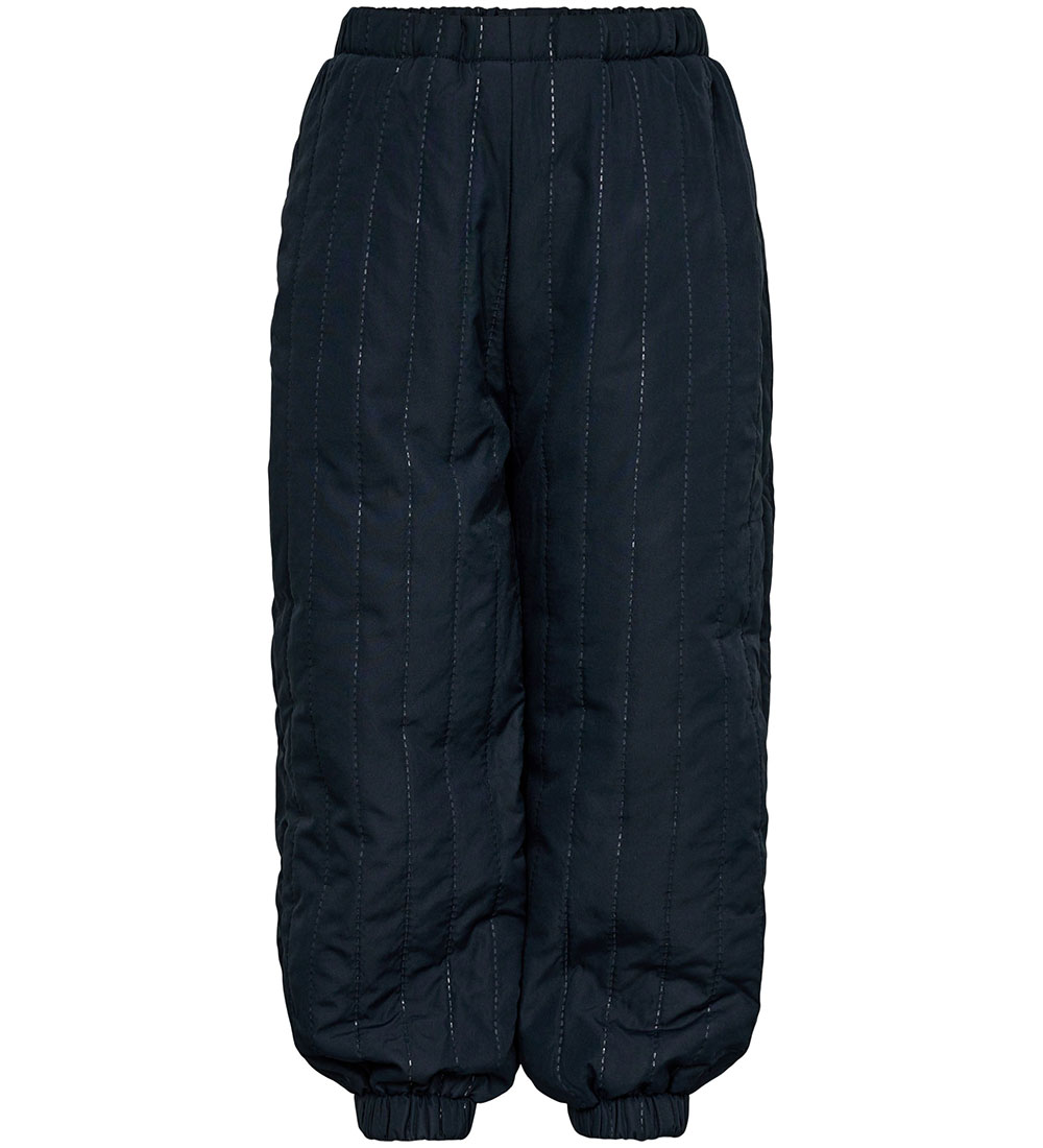 Sofie Schnoor Thermo Trousers w. Fleece Lining - Dark Blue