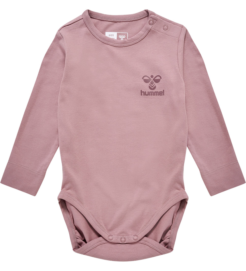 Hummel Bodysuit L/æ - hmlMino - Deauville Mauve