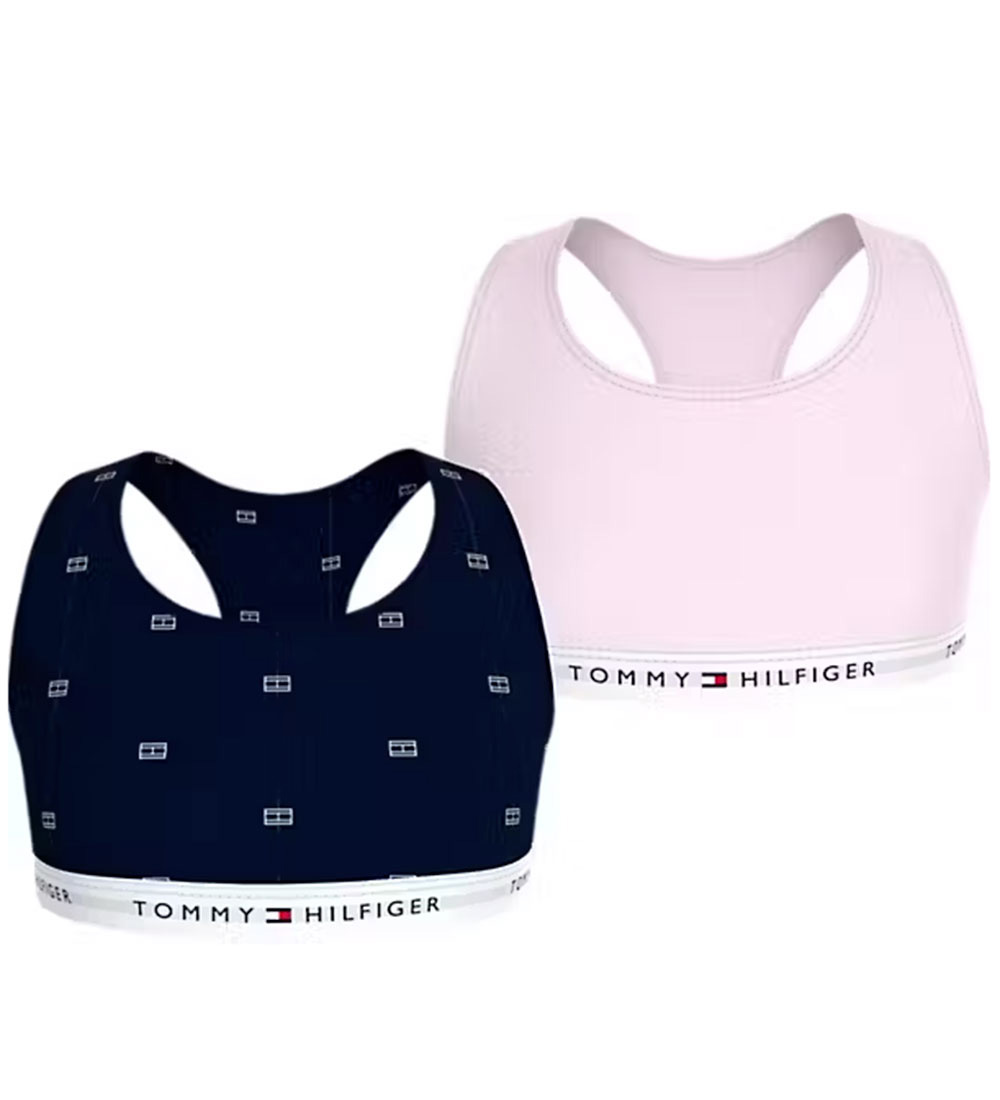 Tommy Hilfiger Top - 2-Pack - Desert Sky/Light Pink