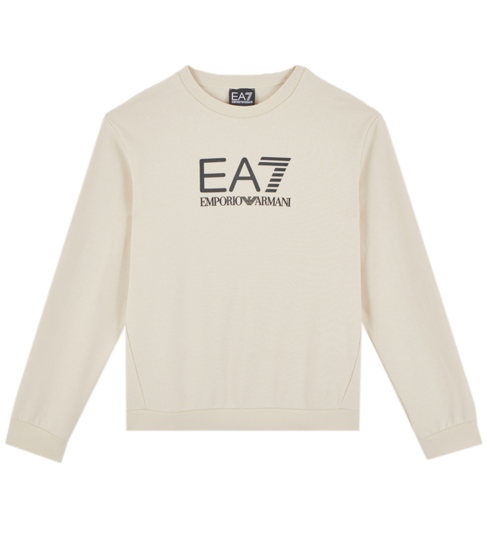 EA7 Collegegenser - Whitecap Grå m. Logo