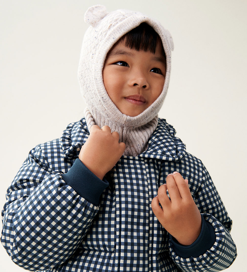 Liewood Balaclava - Knitted - Oggy - Nebs Multi/Sandy