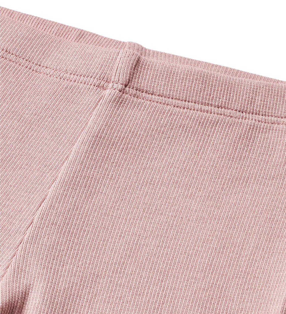Wheat Leggings - Maddy - Rib - Rose Frozen