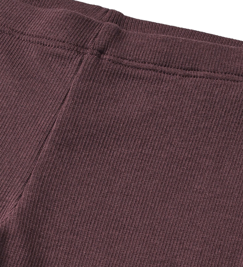 Wheat Leggings - Rib - Maddy - Aubergine
