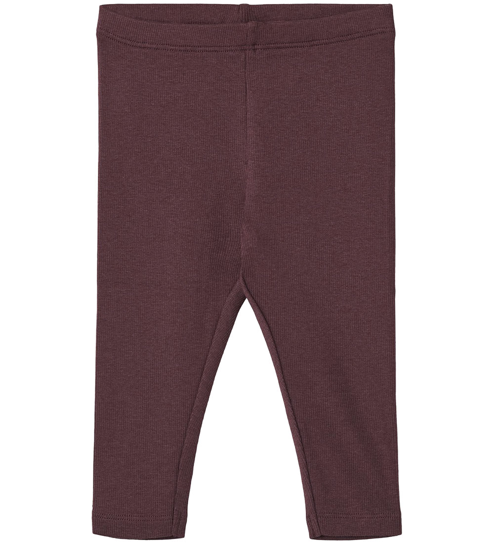 Wheat Leggings - Rib - Maddy - Aubergine