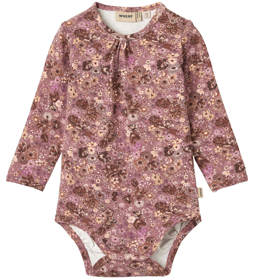 Wheat Bodysuit L/æ - Liv - Lavender Flowers