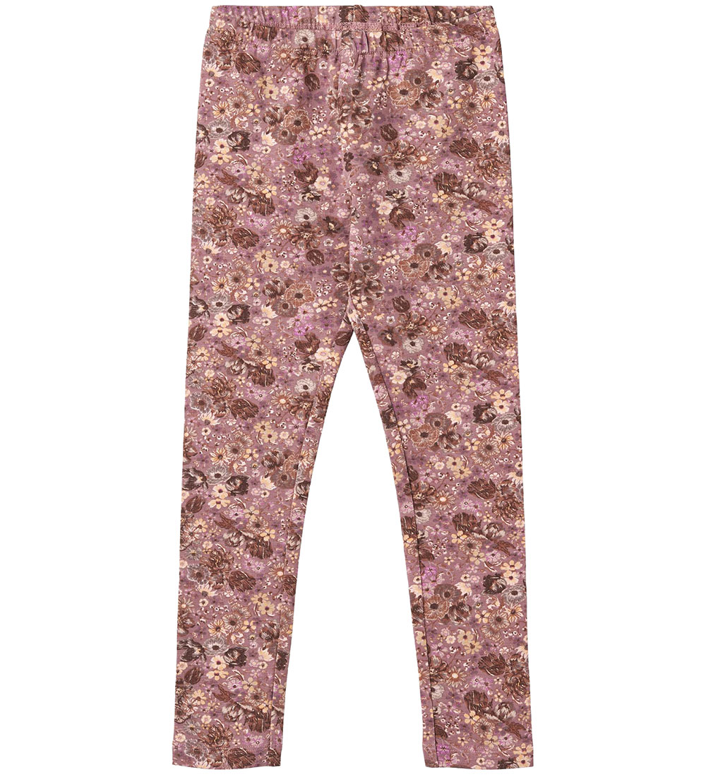 Wheat Leggings - Jules - Lavender Blóm