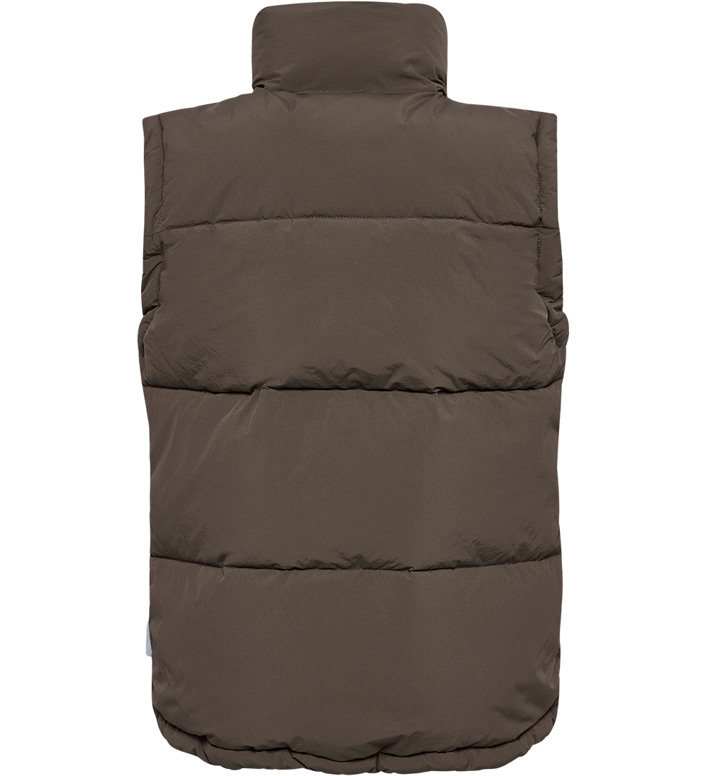 Hummel Puffer Vest - hmlCrisp - Major Brown