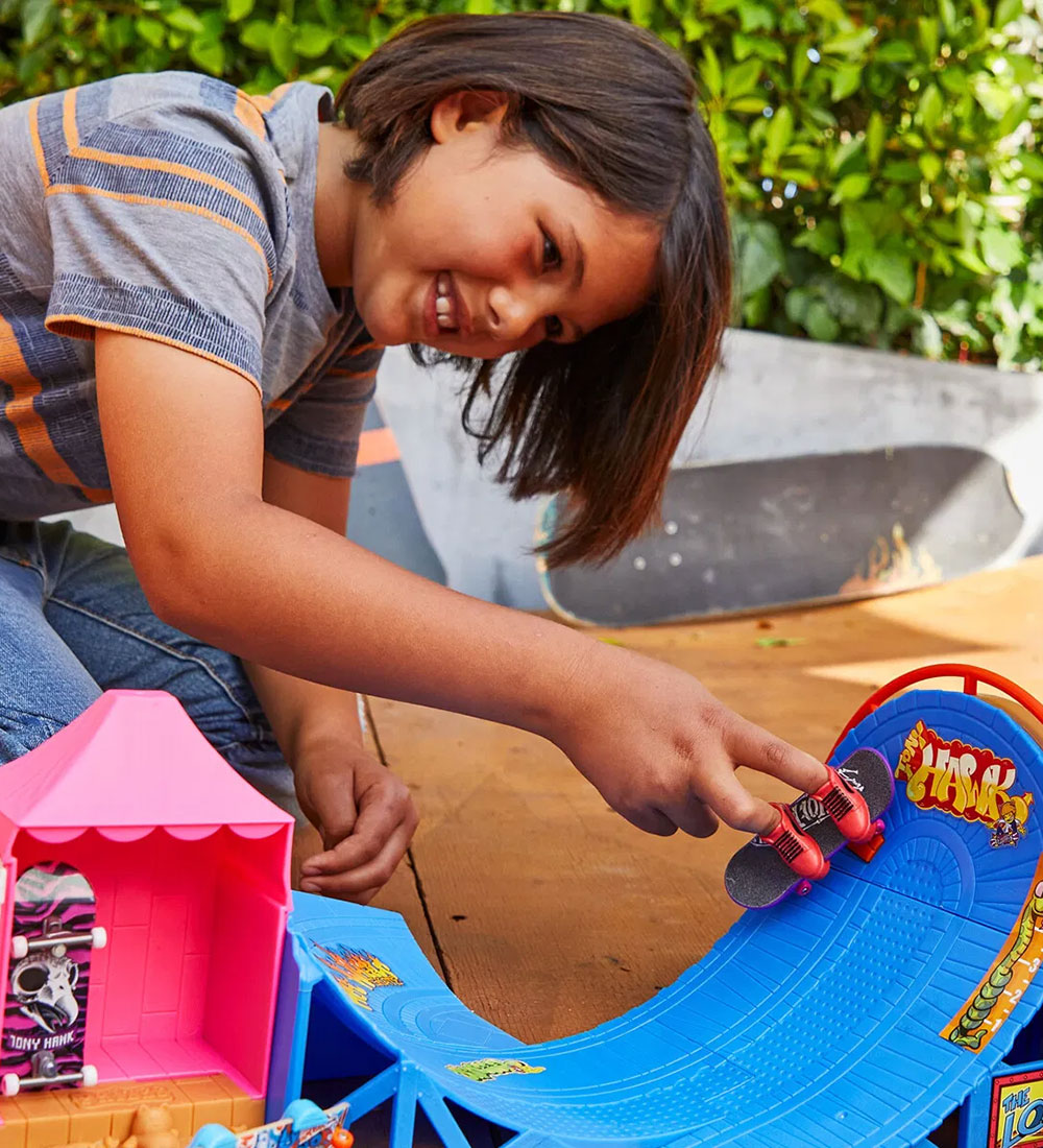 Hot Wheels Skating Rink w. Music - Skate Amusement Park Skate Se