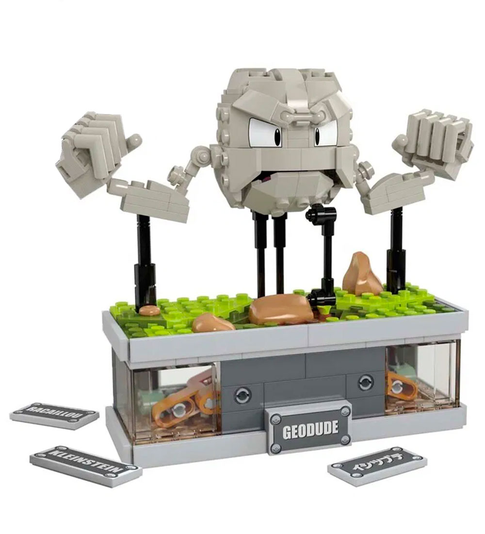 MEGA Pokémon - Mini Motion Geodude - 355 Parts