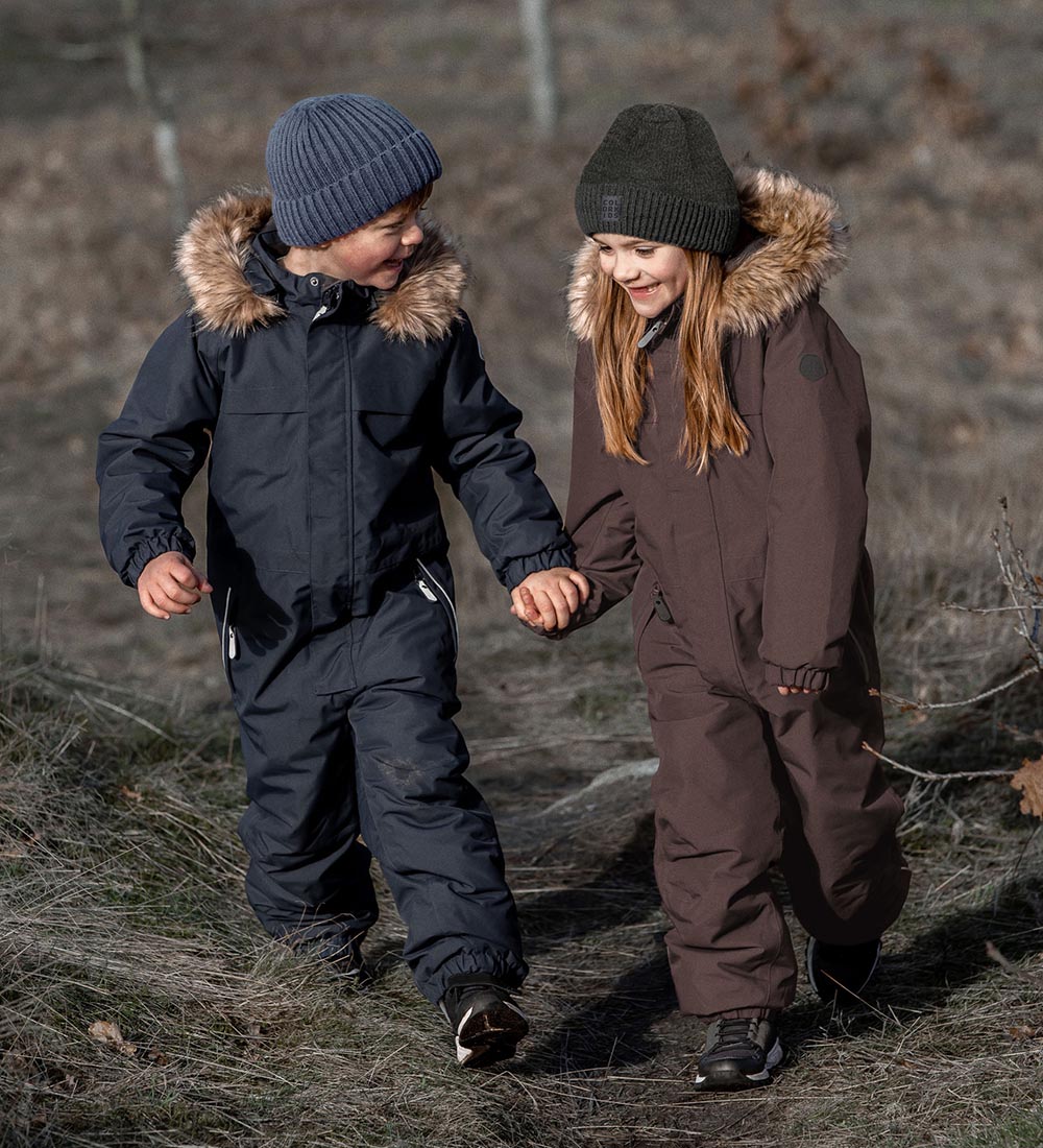 Color Kids Snowsuit - Raisin