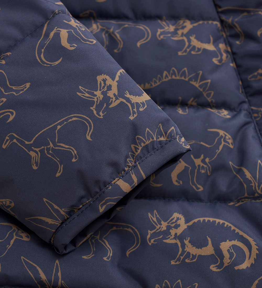 Minymo Puffer Jacket - Parisian Night w. Dinos