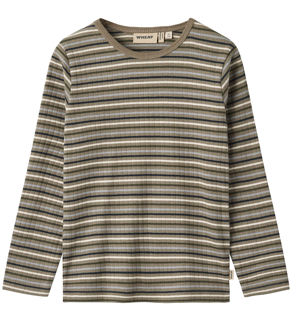 Wheat Blouse - Rib - Rise - Multi Stripe