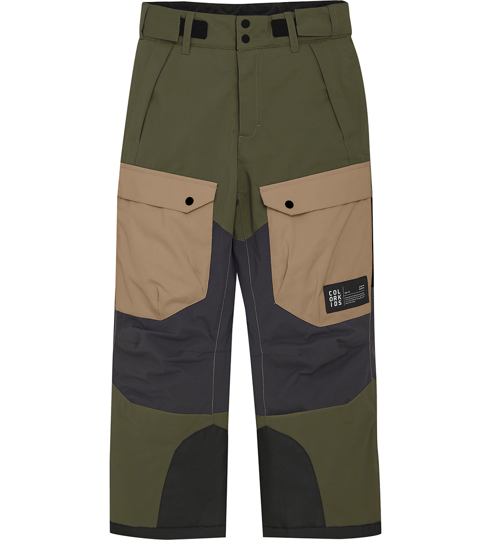 Color Kids Ski Pants - Grape Leaf