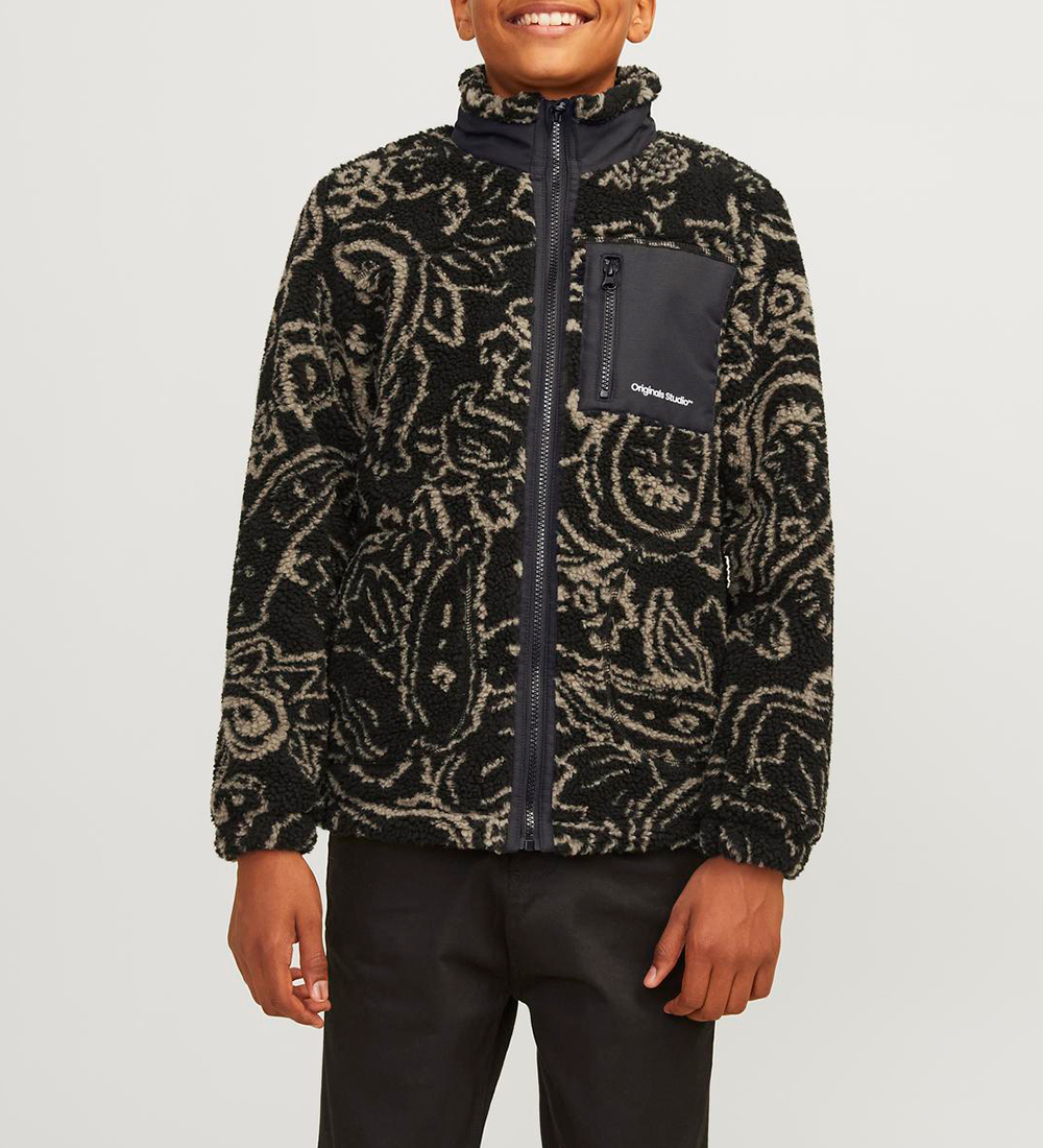 Jack & Jones Fleecejacka - JorVesterbro - Tap Shoe/Jacquard