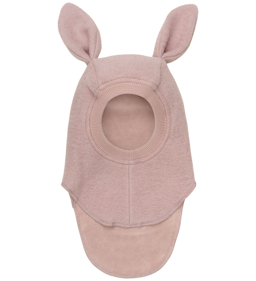 Huttelihut Balaclava - Wool - 2-layer - Fawn w. Ears