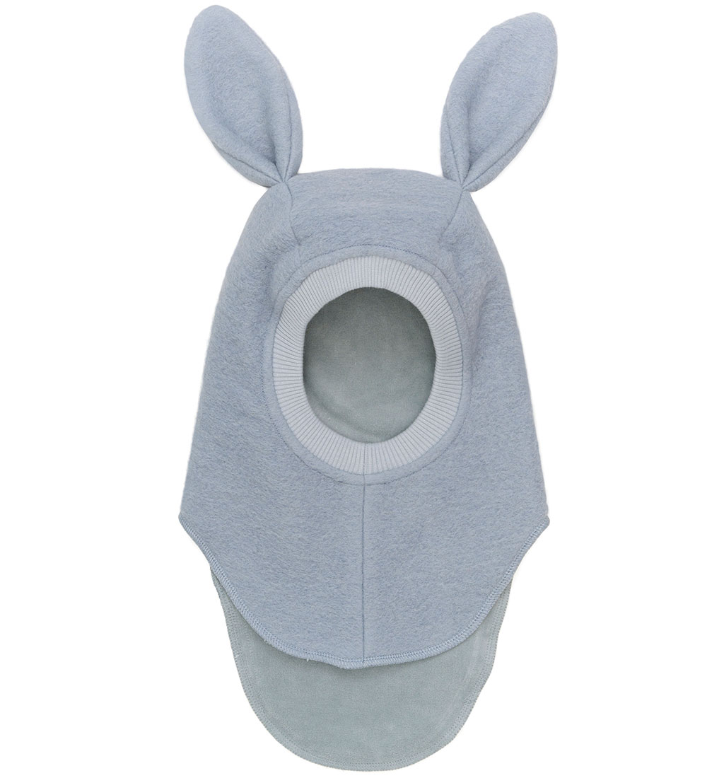 Huttelihut Balaclava - Wool - 2-layer - Quarry w. Ears