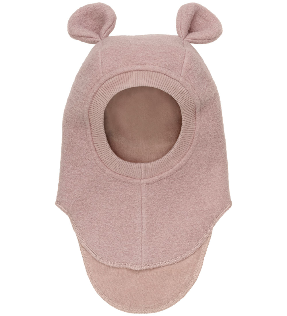 Huttelihut Balaclava - Wool - 2-layer - Fawn w. Ears