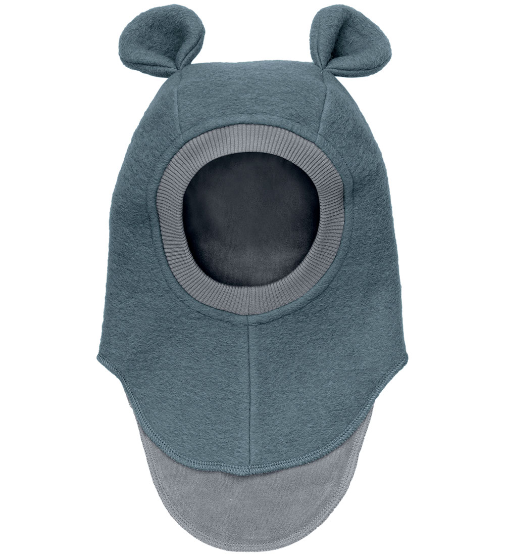 Huttelihut Balaclava - Wool - 2-layer - Stormy Weather w. Ears