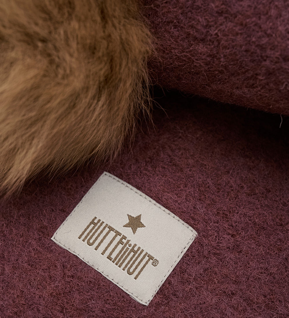 Huttelihut Schlupfmütze - Wolle - 2-lagig - Andorra m. Quasten