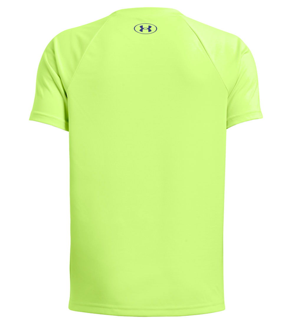 Under Armour T-shirt - Tech Split Wordmark - Morph Green