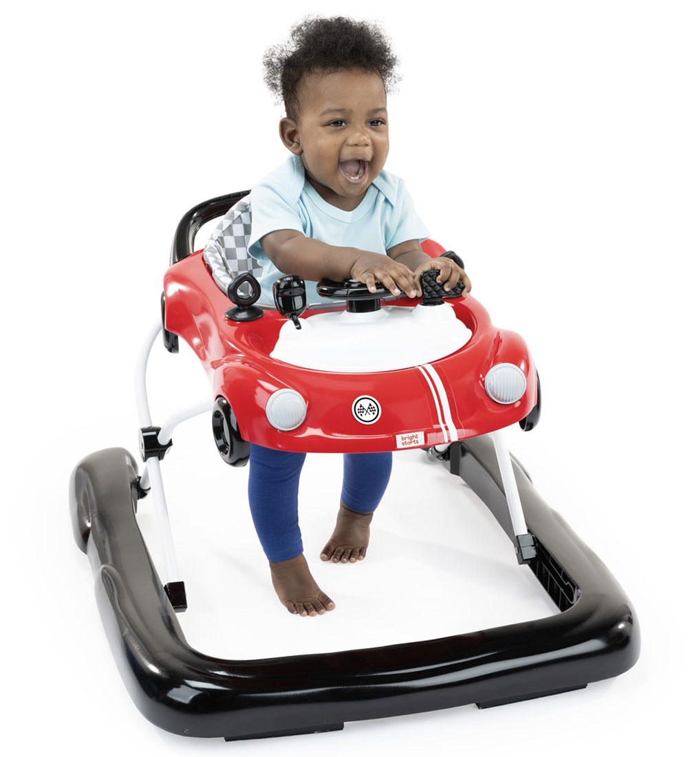 Bright Starts Walker m. Rennwagen - 3-in-1 - Kleiner Flitzer