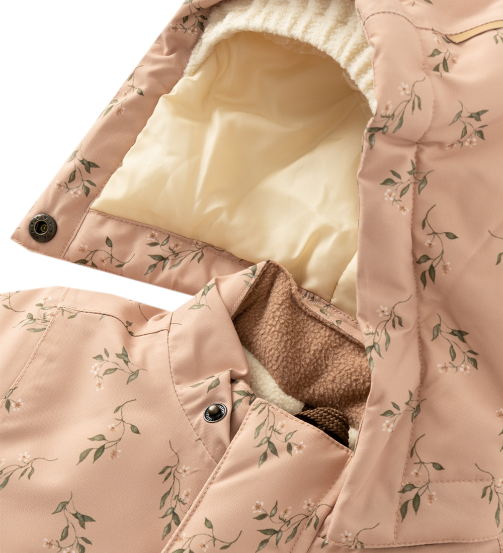 Lil' Atelier Puffer Jacket - NmfLasnow10 - Rugby Tan