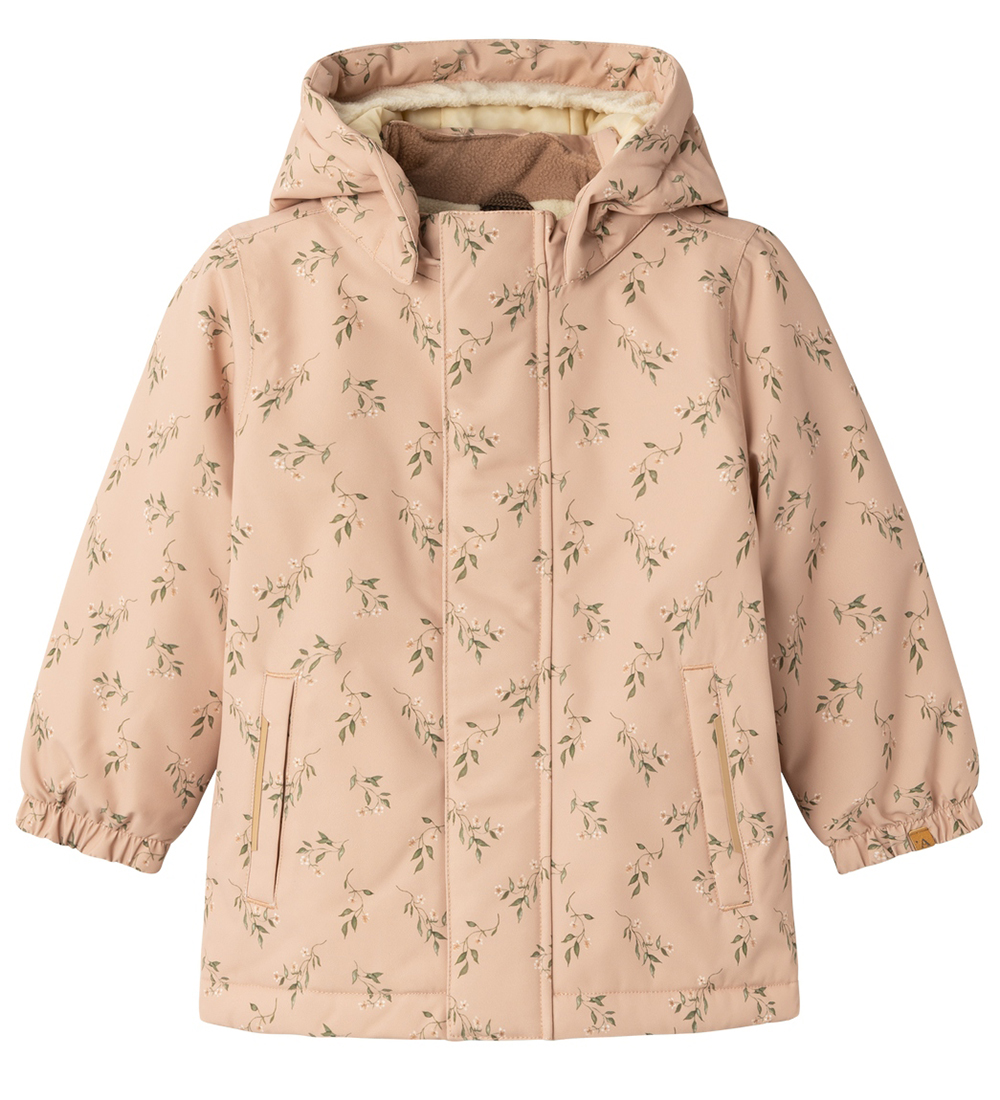 Lil' Atelier Puffer Jacket - NmfLasnow10 - Rugby Tan