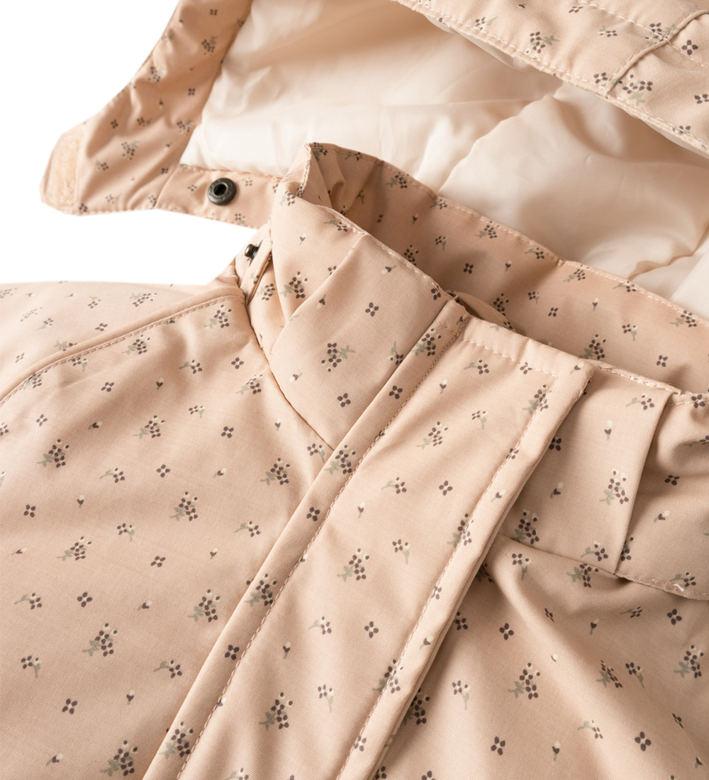 Lil' Atelier Puffer Jacket - NmfGerda - Rugby Tan