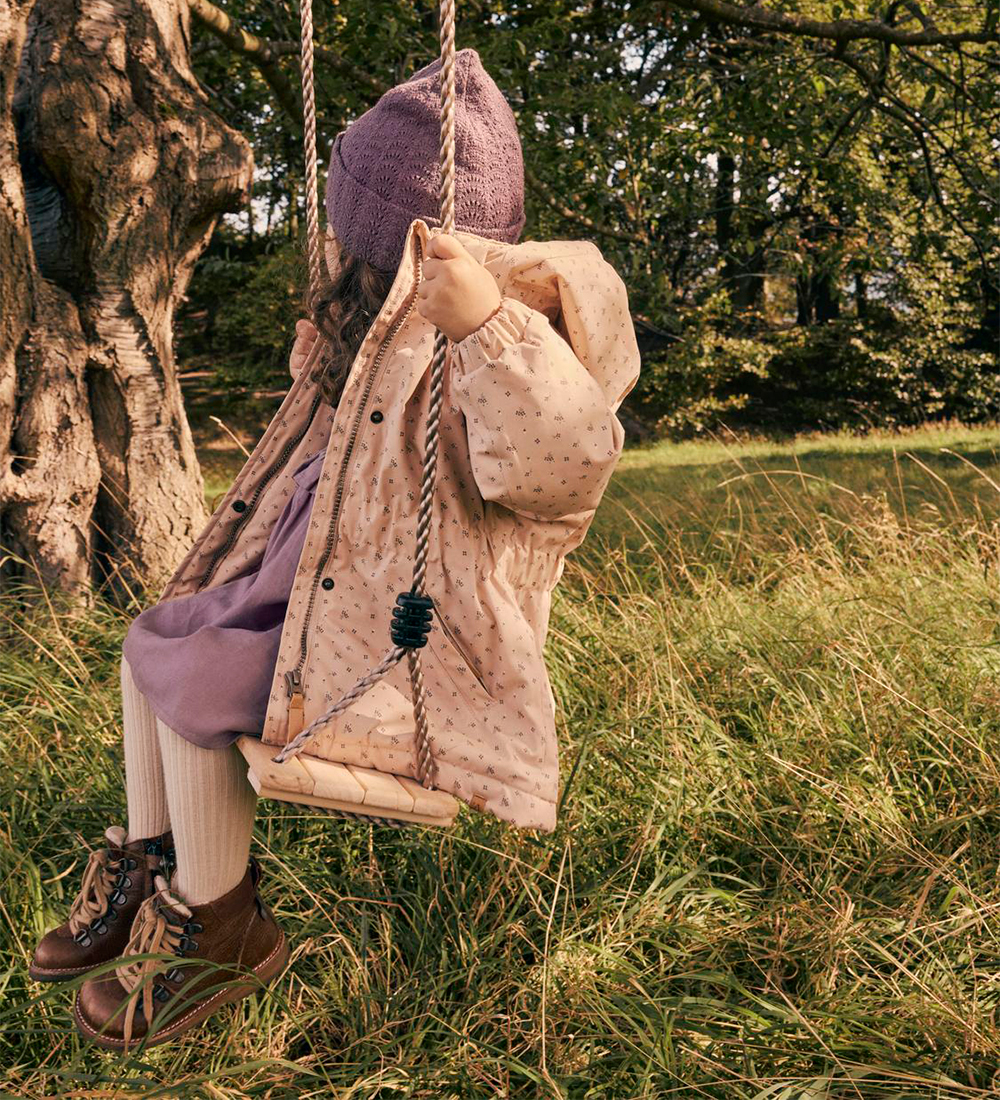 Lil' Atelier Puffer Jacket - NmfGerda - Rugby Tan