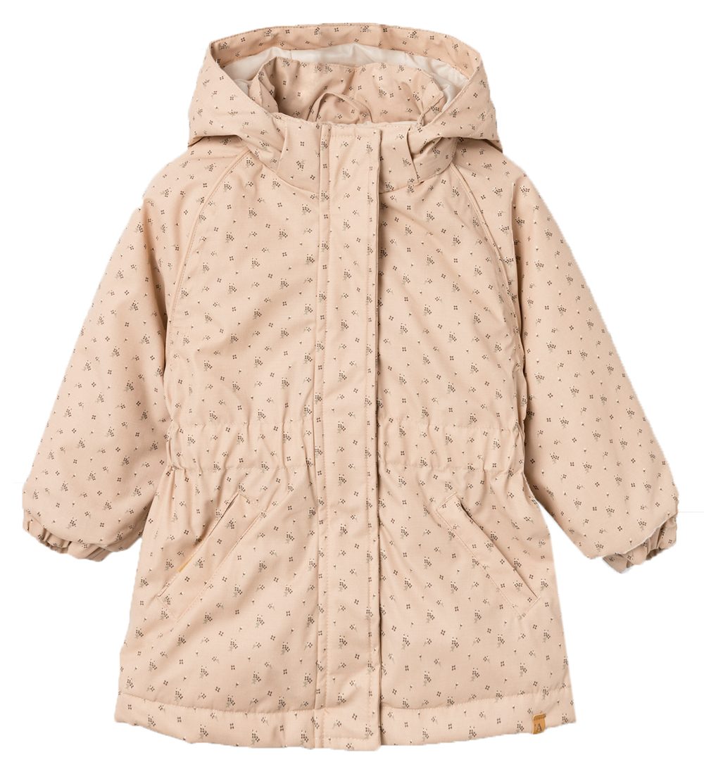 Lil' Atelier Puffer Jacket - NmfGerda - Rugby Tan
