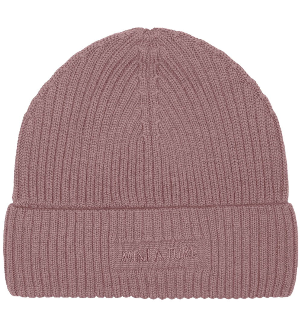 Mini A Ture Beanie - Knitted - MatBoje - Light Plum