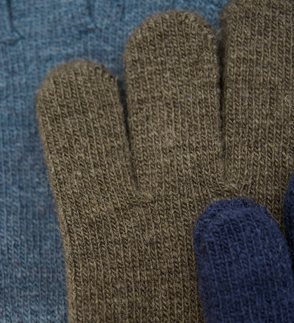 Minymo Gloves - Wool - 3-Pack - Parisian Night