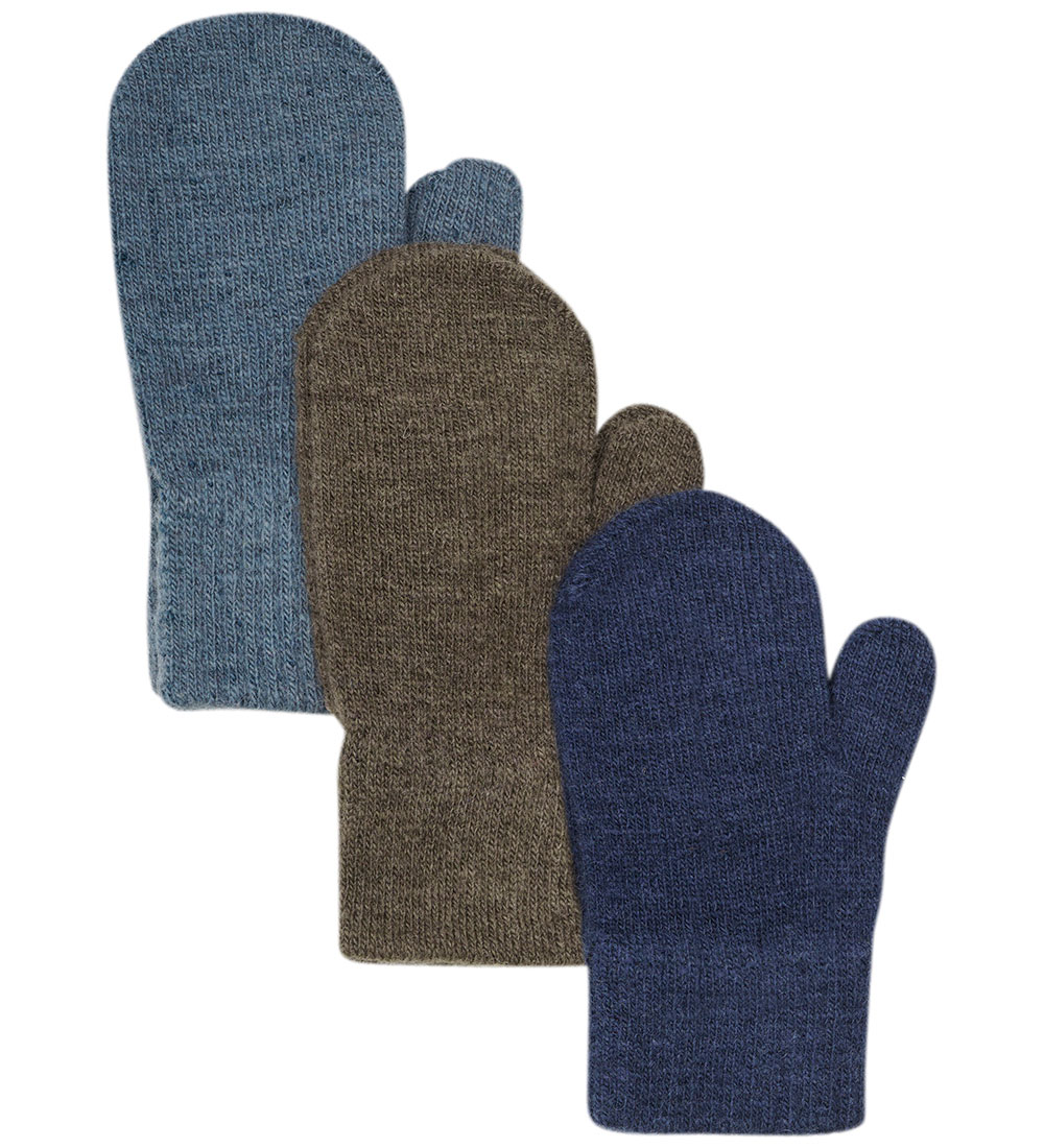 Minymo Mittens - 3-Pack - Parisian Night