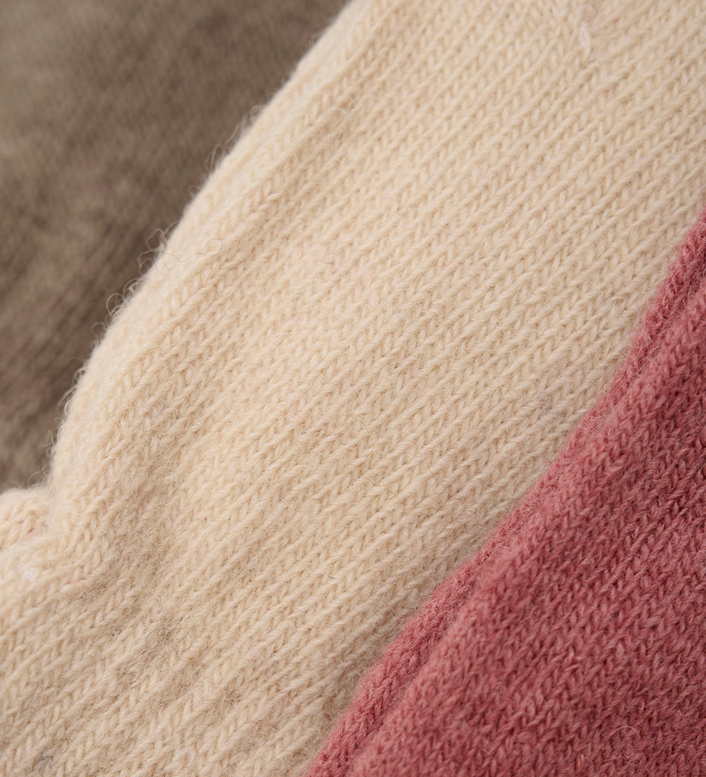 Minymo Gloves - Wool - 3-Pack - Dusty Rose