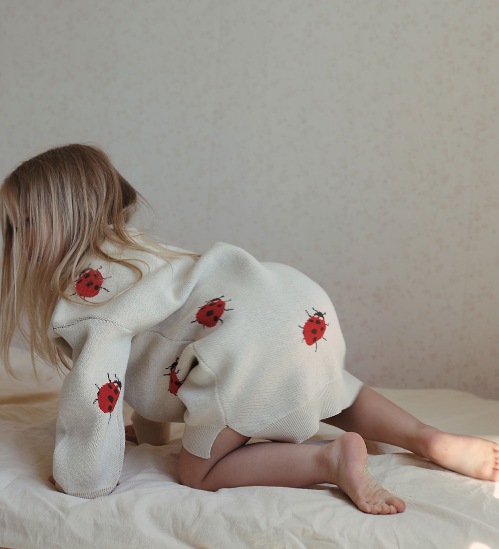 Konges Sløjd Dress - Knitted - Lapis - Ladybug