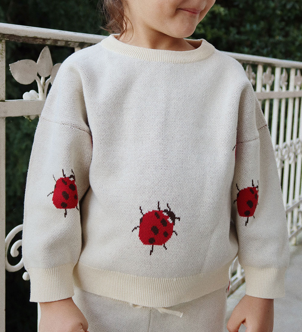 Konges Sløjd Blouse - Knitted - Lapis - Ladybug