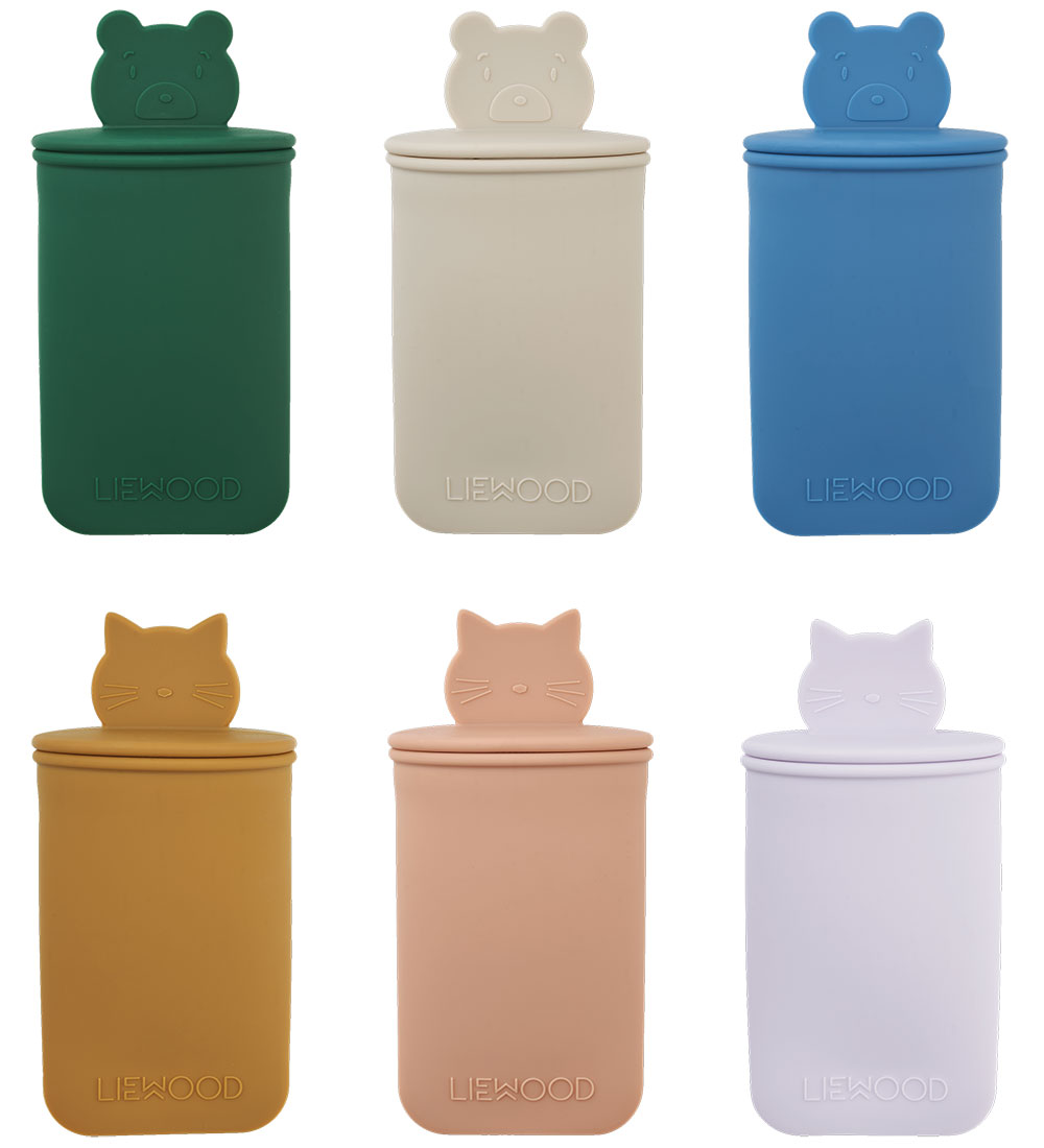 Liewood Ice forms - Malik Mini - 6-Pack - Silicone - Green Garde
