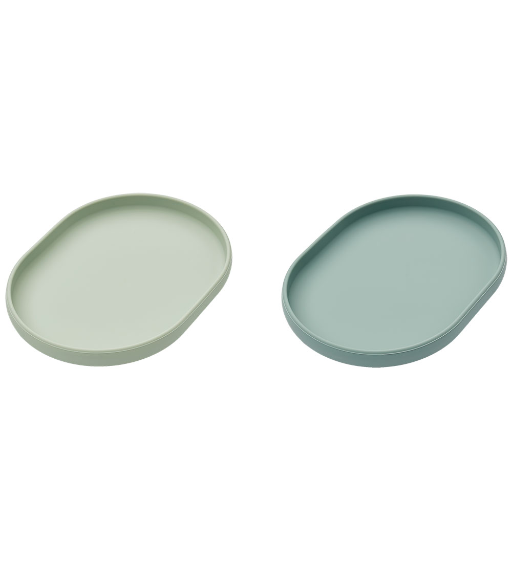 Liewood Teller - Anita - 2er-Pack - Silikon - Dusty Mint/Pepper