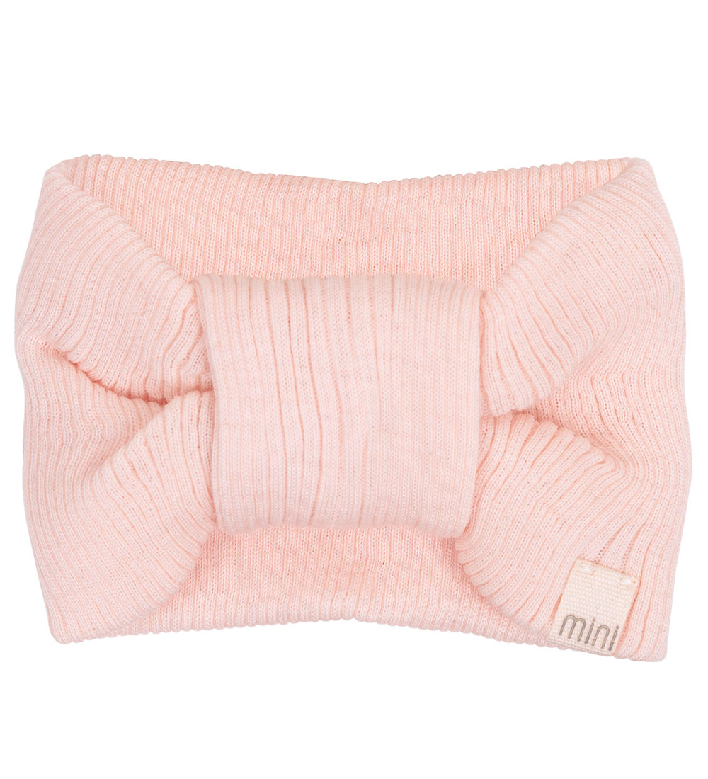 Minimalisma Headband - Alba - Rib - Wool - Pale Blush