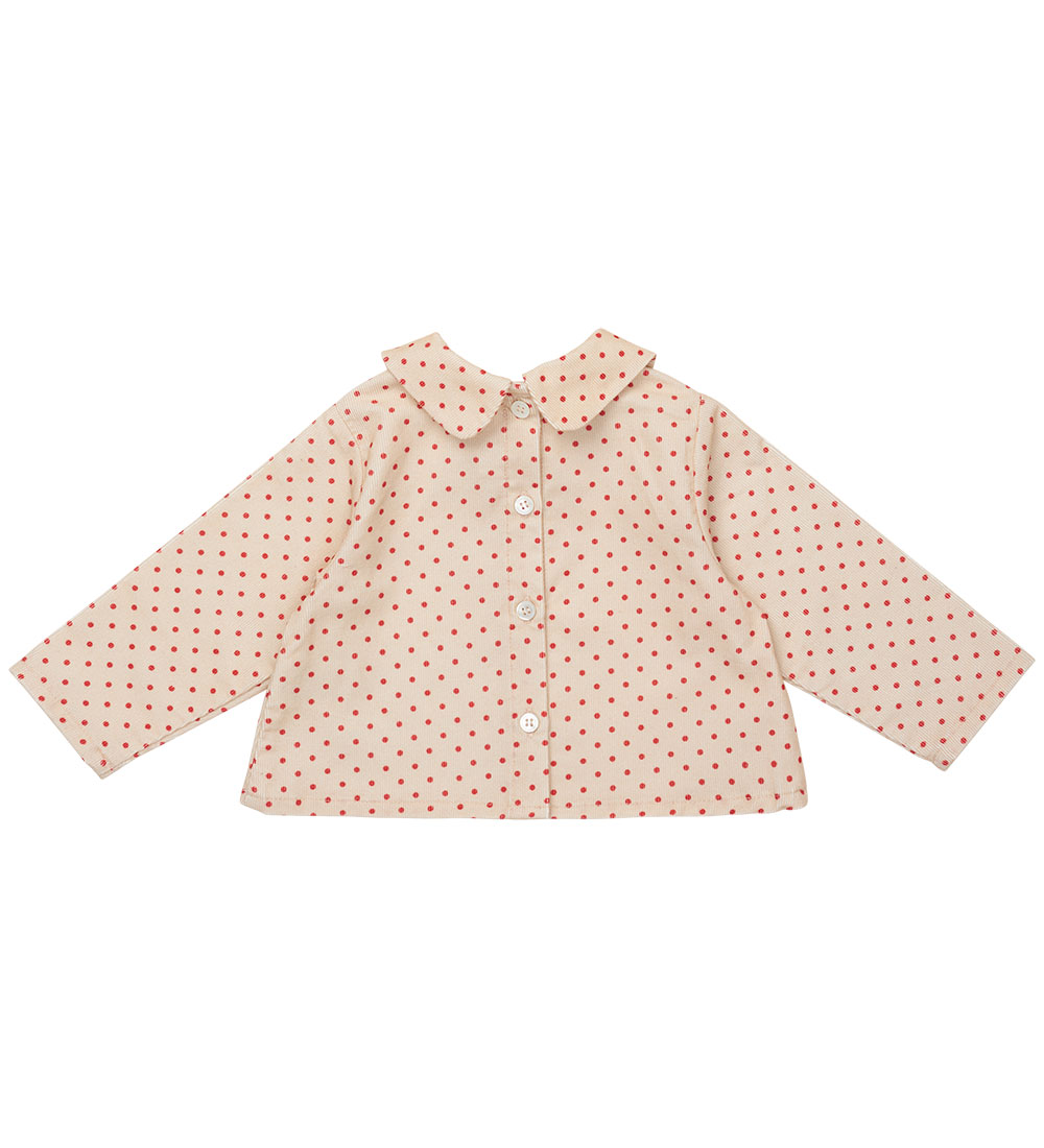 Lalaby Bluse - Oya - Rot Dot