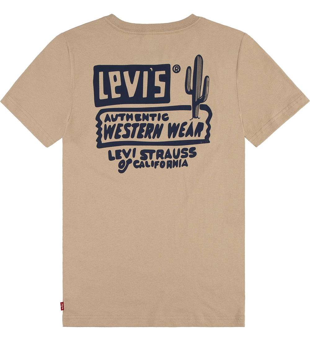 Levis T-shirt - Safari w. Navy